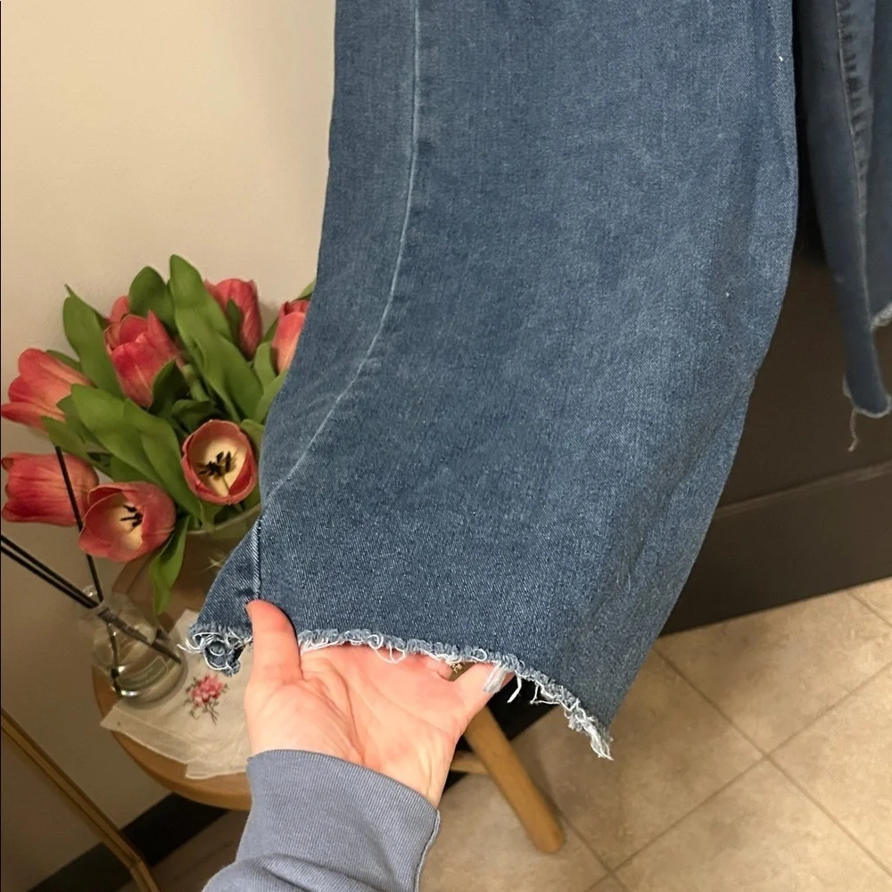 Classic Blue Wide-Leg Jeans - Picture 3 of 3